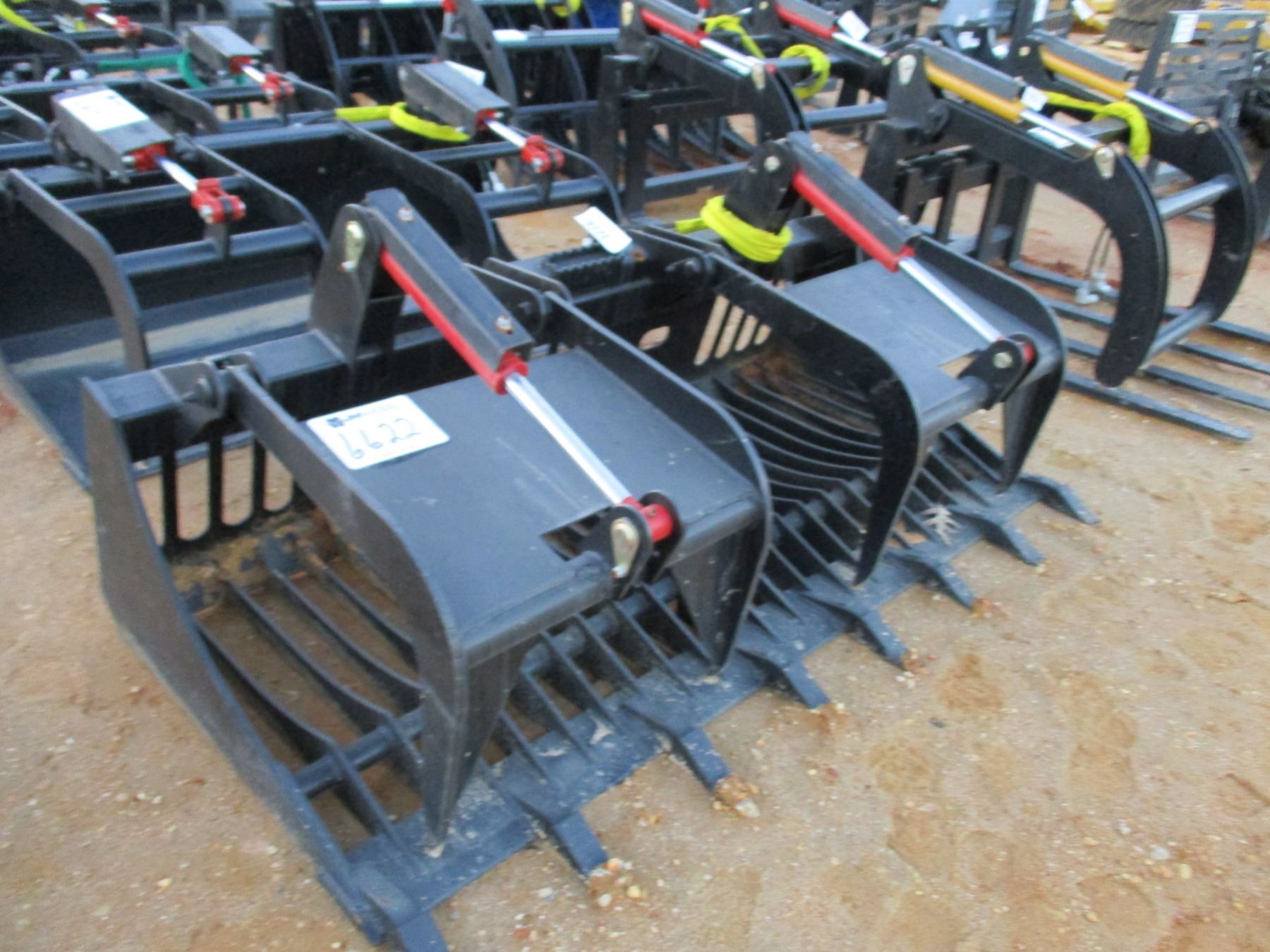 GP BUCKET W/TOP CLAMP, 80", FITS SKID STEER LOADER (B5) J.M. Wood