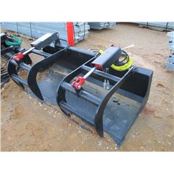 GP BUCKET W/TOP CLAMP, 72", FITS SKID STEER LOADER (B-5)