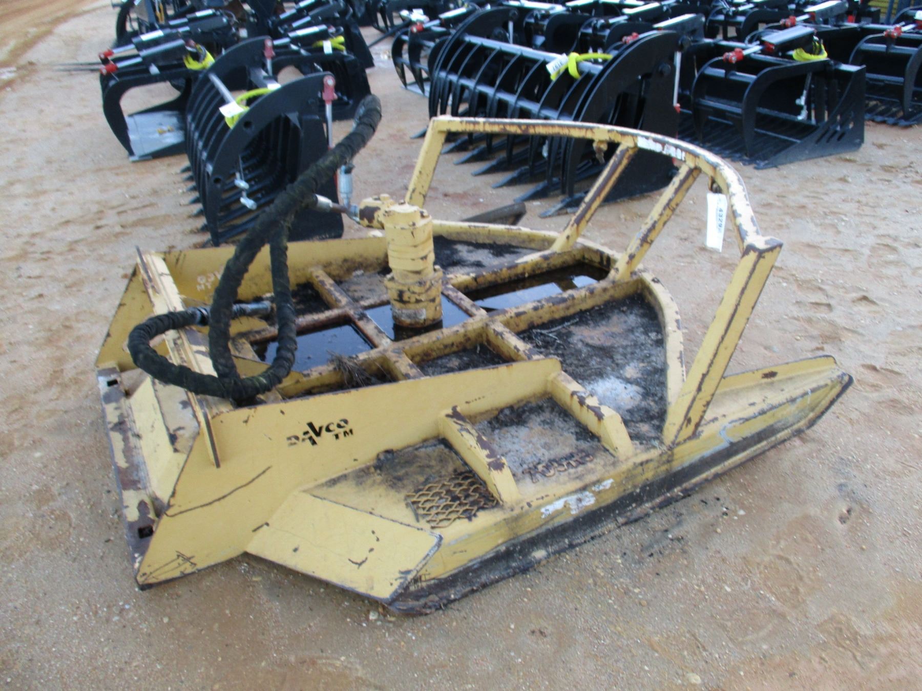 DAVCO BRUSH CUTTER MODEL 705HS, FITS SKID STEER LOADER (B5)