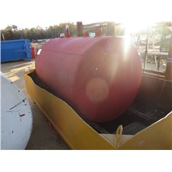 FUEL STORAGE TANK W/SPILL PAN