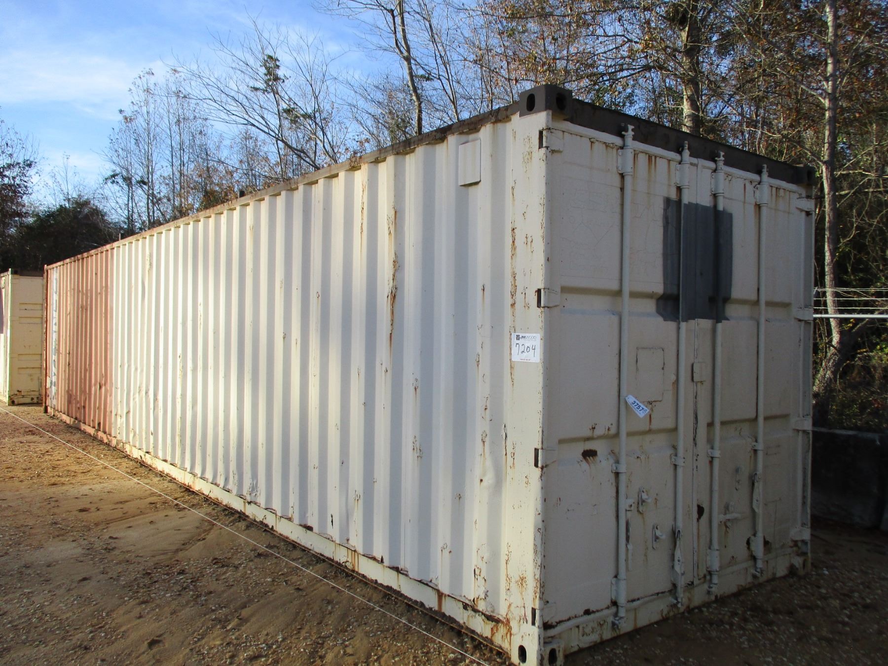 40' STEEL SHIPPING CONTAINER (B-7)