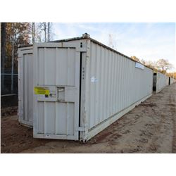 40' STEEL SHIPPING CONTAINER