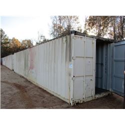 40' STEEL SHIPPING CONTAINER (B-7)