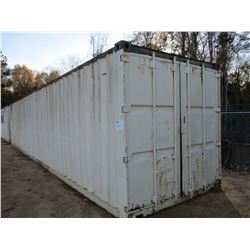 40' STEEL SHIPPING CONTAINER (B-7)