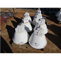 (7) OVERHEAD WAREHOUSE LIGHT FIXTURES (B-9)