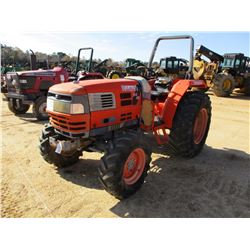 KIOTI DK45 FARM TRACTOR, VIN/SN:056700060 - MFWD, ROLL BAR, METER READING 336 HOURS