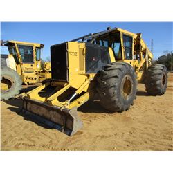 2014 TIGERCAT 620E SKIDDER, VIN/SN:6206322 - DUAL ARCH, WINCH, CAB, A/C, 30.5L-32 TIRES, METER READI