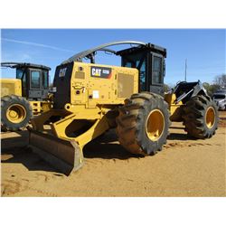 2015 CAT 525D SKIDDER, VIN/SN:GKP00212 - AINGLE ARCH, WINCH, CAB, A/C, METER READING 7,175 HOURS (EN