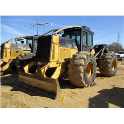 2006 CAT 525C SKIDDER, VIN/SN:52500136 - SINGLE ARCH, WINCH, CAB, A/C, 28L-26 TIRES, METER READING 1