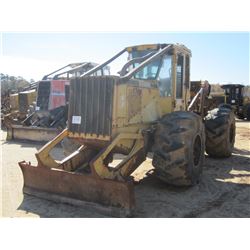 JOHN DEERE 648G SKIDDER, VIN/SN:540294 - SINGLE ARCH, WINCH, CAB, A/C, 28L-26 TIRES