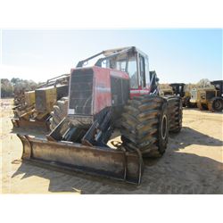 PRENTICE 2432 SKIDDER, VIN/SN:PS15405 - DUAL ARCH, CAB, A/C, 66X43-25 TIRES, METER READING 8,546 HOU