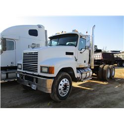 2008 MACK CH613 TRUCK TRACTOR, VIN/SN:1M1AW09Y78N001403 - T/A, MACK MP8 ENGINE, 10 SPEED TRANS, 44K 