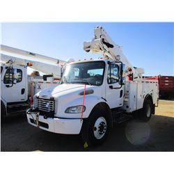 2007 FREIGHTLINER M2 BUCKET TRUCK, VIN/SN:1FVACXDC27HX47463 - S/A, CAT C7 DIESEL ENGINE, ALLISON A/T