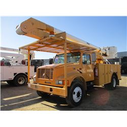 1996 INTERNATIONAL 4700 BUCKET TRUCK, VIN/SN:1HTSCAEN6TH229905 - IHC, ALLISON A/T, ALTEC TOOL BODY, 