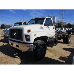 1995 GMC TOP KICK CAB & CHASSIS, VIN/SN:1GDJ7H1R7SJ505715 - V8 GAS ENGINE, 5 SPEED TRANS, 192" W/B, 