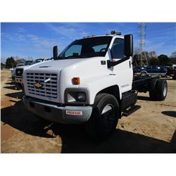 2006 CHEVROLET C7500 CAB & CHASSIS, VIN/SN:1GBM7C1G96F423051 - GAS ENGINE, A/T, ODOMETER READING 236