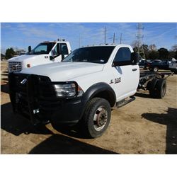 2014 DODGE RAM 3500 CAB & CHASSIS, VIN/SN:3C7WRNBL7EG143795 - 4X4, CUMMINS DIESEL ENGINE, A/T, ODOME