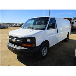 2008 CHEVROLET EXPRESS CARGO VAN, VIN/SN:1GCGG29K681136455 - GAS ENGINE, A/T, ODOMETER READING 73,61