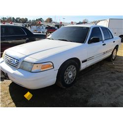 2006 FORD CROWN VICTORIA VIN/SN:2FAFP73V26X130755 - V8 GAS ENGINE, A/T (COUNTY OWNED)