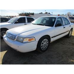 2006 FORD CROWN VICTORIA VIN/SN:2FAFP73V66X130757 - V8 GAS ENGINE, A/T (COUNTY OWNED)