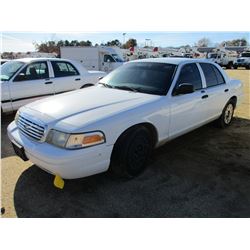 2006 FORD CROWN VICTORIA VIN/SN:2FAFP73V76X130752 - V8 GAS ENGINE, A/T (COUNTY OWNED)
