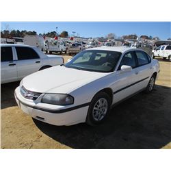 2005 CHEVROLET IMPALA VIN/SN:2G1WF52E659374679 - V6 GAS ENGINE, A/T, ODOMETER READING 107,307 MILES 