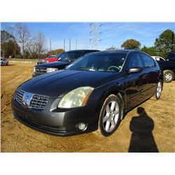 2004 NISSAN MAXIMA VIN/SN:1N4BA41E44C892318 - GAS ENGINE, A/T
