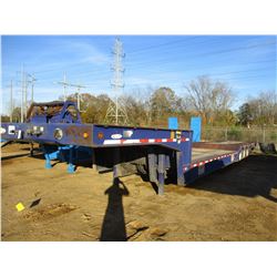 2007 LEADWELL LOWBOY TRAILER, VIN/SN:1L9GA73A67L033256 - TRI-AXLE, 50T, 53' LENGTH, 8' WIDTH, HYD DO