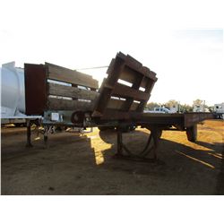 RAIL TRAILER, - 5TH WHEEL, T/A, 35' LENGTH, 11' WIDTH, DOVETAIL