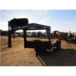 GOOSENECK TRAILER, VIN/SN:FBFI2000 - T/A, 17' LENGHT, TILT, 10,000# CAPACITY