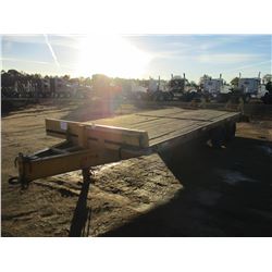 1991 ECONOLINE HEAVY HAULER TAG TRAILER, VIN/SN:42FDPH44XM1000037 - DUAL TANDEM AXLE, 12 TON CAPACIT