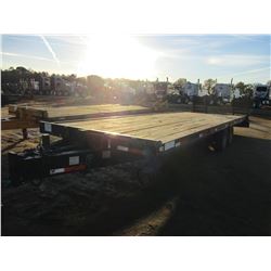 1988 SHELBYCO TAG TRAILER, VIN/SN:PH9PH2248JA430850 - DUAL T/A, 22' LENGTH, 8' WIDTH, DOVETAIL, RAMP