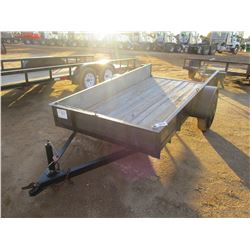 UTILITY TRAILER, - S/A, 10' LENGTH, 5' WIDTH