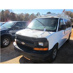 2007 CHEVROLET PASSENGER VAN, VIN/SN:1GNFG15Z171176831 - GAS ENGINE, A/T (DOES NOT OPERATE) (COUNTY 