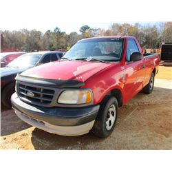 2003 FORD F150XL PICKUP, VIN/SN:1FTRF17W83NB25373 - GAS ENGINE, A/T (DOES NOT OPERATE) (COUNTY OWNED