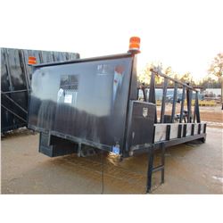 OX BODIES REEL BED W/HYD LIFT, TOOL BOXES (A-1)