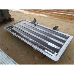 ALUMINUM HEADACHE RACK FIT FLAT BED TRAILER (A-2)