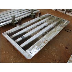 ALUMINUM HEADACHE RACK FIT FLAT BED TRAILER (A-2)
