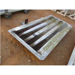 ALUMINUM HEADACHE RACK FIT FLAT BED TRAILER (A-2)