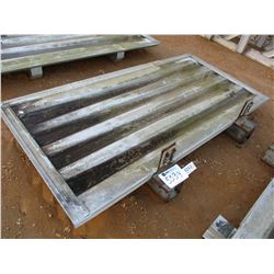 ALUMINUM HEADACHE RACK FIT FLAT BED TRAILER (A-2)