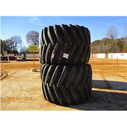 (2) LOG SKIDDER TIRES