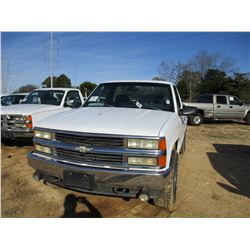 1995 CHEVROLET 1500 PICK UP, VIN/SN:1GCEK14H352Z1141956 -4x4, GAS ENGINE, A/T, ODOMETER READING 225,