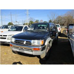 1997 TOYOTA 4-RUNNER VIN/SN:JT3HN87R3V0093390 - 4X4, GAS ENGINE, A/T, ODOMETER READING 197,359 MILES