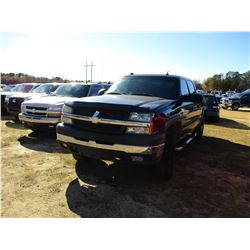 2001 GMC 2500 PICK UP, VIN/SN:2GTEC19T5113555896 - 4X4, CREW CAB, GAS ENGINE, A/T, ODOMETER READING 