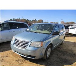 2010 CHRYSLER MINI VAN, VIN/SN:2A4RR4DE6AR186364 - GAS, A/T, ODOMETER READING 270,829 MILES