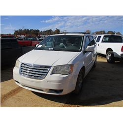 2009 CHRYSLER TOWN & COUNTRY MINI VAN, VIN/SN:2A8HR54159R525849 - V6 GAS, A/T, ODOMETER READING 139,