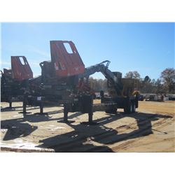 2014 CAT 559C LOG LOADER, VIN/SN:KAS00525 - CAB, A/C, CTR 426 DELIMBER, MTD ON PITTS TRAILER S/N: 15