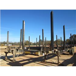 2017 PITTS LT40-8L LOG TRAILER, VIN/SN:5JYLT4026HPP02952 - T/A, 4 BOLSTER