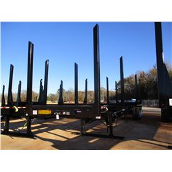 2019 PITTS LT40-XL LOG TRAILER, VIN/SN:5JYLT4020KPP16373 - T/A, 4 BOLSTER (UNUSED) (12% FET TAX DUE 