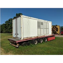 1986 CAT MEP 007B TRAILER-MOUNTED GENERATOR PARTS ONLY. (DOES NOT OPERATE) (COUNTY OWNED) (SELLING O